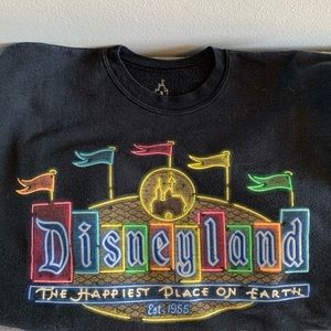 Glow in the dark Disneyland Crewneck